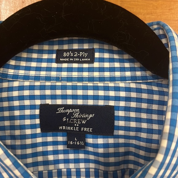 EUC Men’s JCrew “Thompson Shirtings” 100 Percent Cotton Button Down sz L - Picture 2 of 4